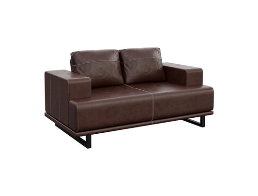Gllmall Sofa Astor 2 Seater In Brown Colour