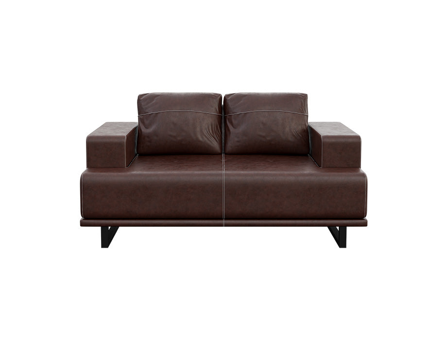 Gllmall Sofa Astor 2 Seater In Brown Colour